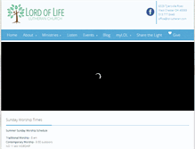 Tablet Screenshot of lol-lutheran.com